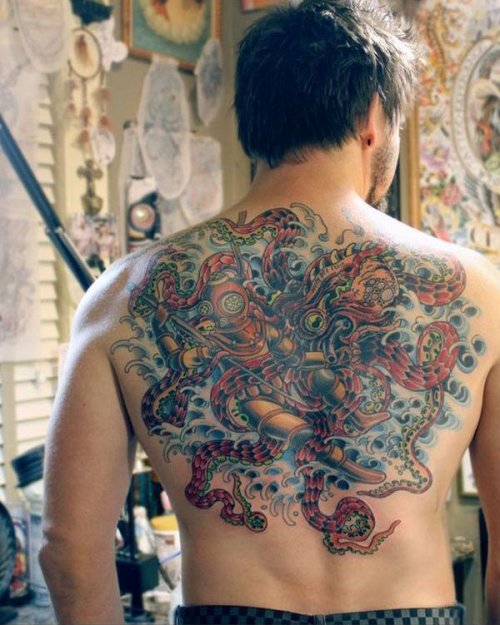 Отличное исправление неудачной татуировки (4 фото)