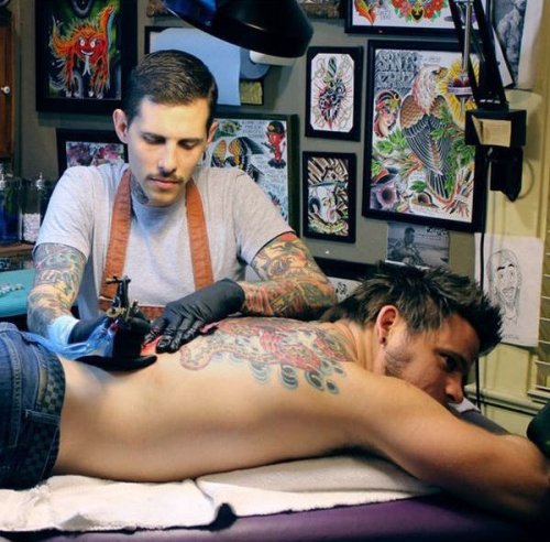Отличное исправление неудачной татуировки (4 фото)