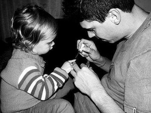 Любящие папы и их любимые дочки (27 фото)