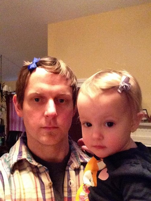 Любящие папы и их любимые дочки (27 фото)