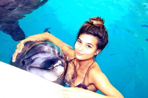 Симпатичные девушки (24 фото)