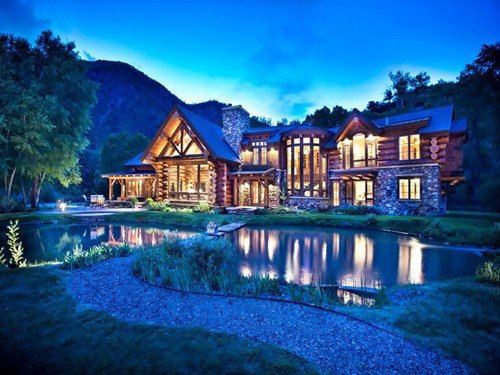 Уединённые лесные домики (24 фото) Уединённые лесные домики (24 фото)