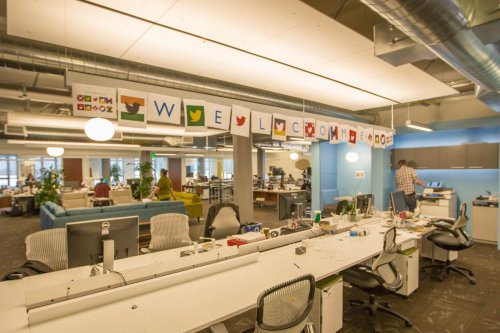 Штаб-квартира Twitter переехала в новый офис в Сан-Франциско (28 фото)