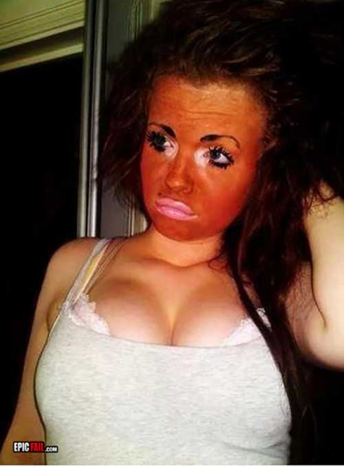 Жертвы макияжа (31 фото)