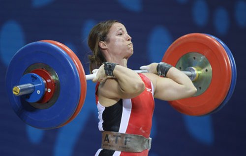 Смешные лица тяжелоатлетов (22 фото)