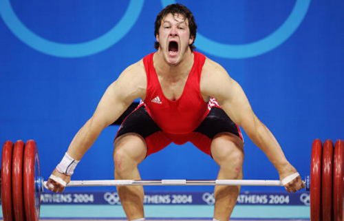 Смешные лица тяжелоатлетов (22 фото)