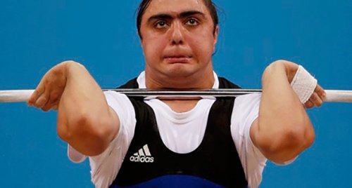 Смешные лица тяжелоатлетов (22 фото)