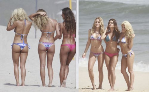 Горячие красотки в бикини (28 фото)