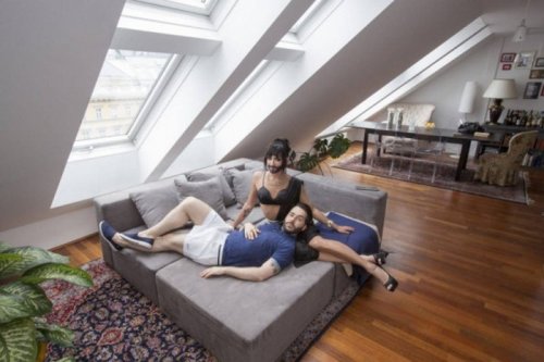 Кончита Вурст и ее муж (17 фото)