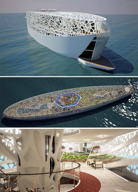 15 믿을 수 없을만큼 세련된 디자인 superyachts (25 사진)