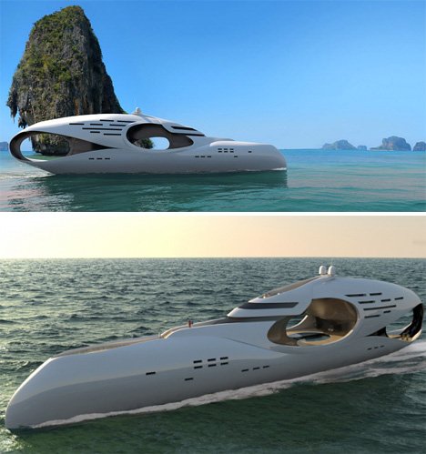 15 Невероятно шикарных дизайнов суперъяхт (25 фото)