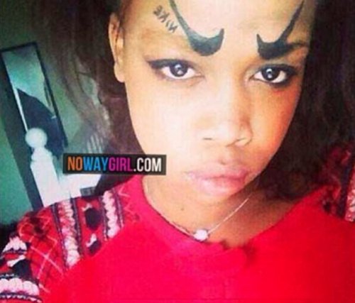 Пост про женские брови и чувство прекрасного (23 фото)