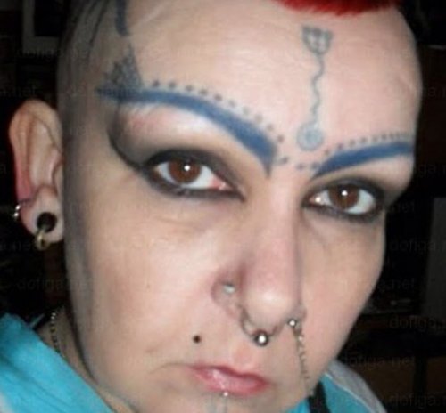 Пост про женские брови и чувство прекрасного (23 фото)