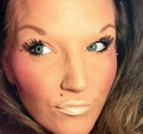 Пост про женские брови и чувство прекрасного (23 фото)