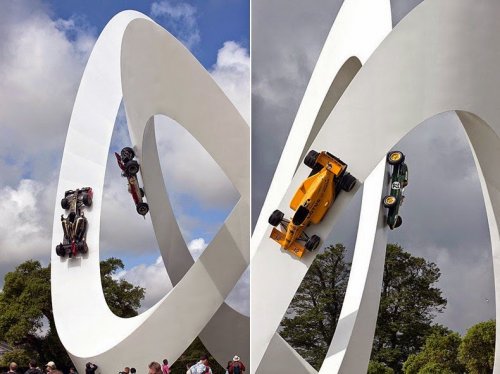 Удивительные автомобильные скульптуры Джерри Джуда (14 фото)