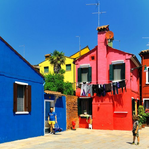 Бурано, самый красочный квартал Венеции (8 фото)