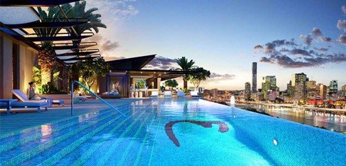 Потрясающие бассейны на крыше (25 фото)