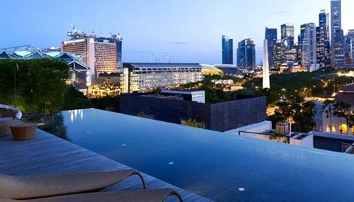 Потрясающие бассейны на крыше (25 фото)