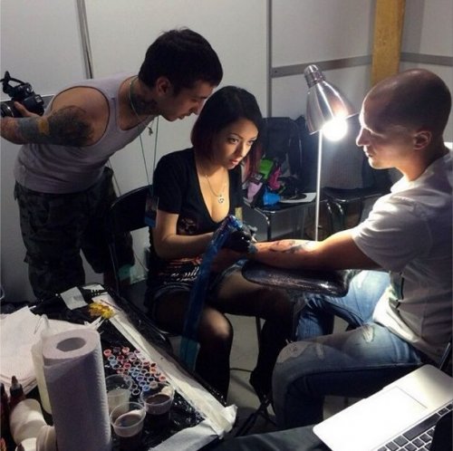 Татуировки от Валентины Рябовой (30 фото)