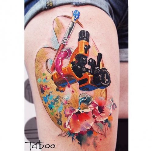 Татуировки от Валентины Рябовой (30 фото)