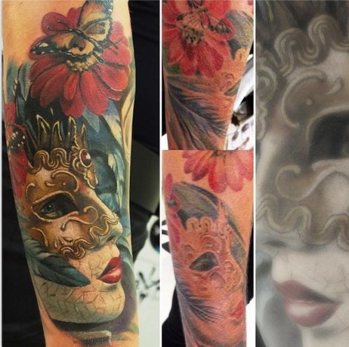 Татуировки от Валентины Рябовой (30 фото)