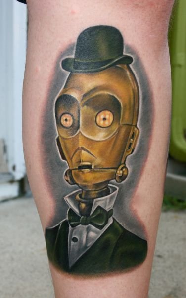 Татуировки в стиле "Звёздных войн" (36 фото) Татуировки в стиле "Звёздных войн" (36 фото)