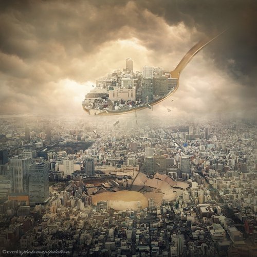 Впечатляющие фотоманипуляции (21 фото)