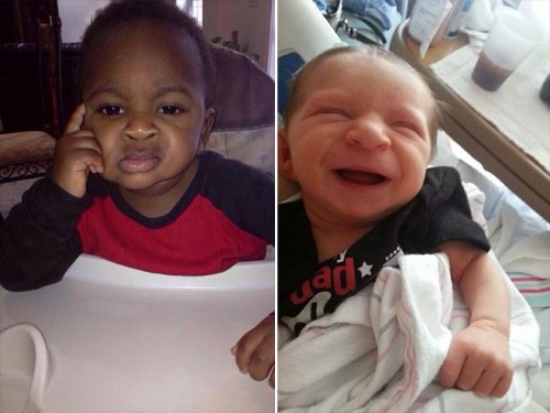 Младенцы, которые выглядят, как взрослые (13 фото)