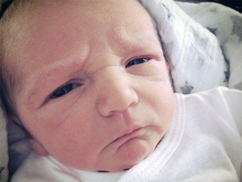 Младенцы, которые выглядят, как взрослые (13 фото)