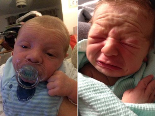 Младенцы, которые выглядят, как взрослые (13 фото)