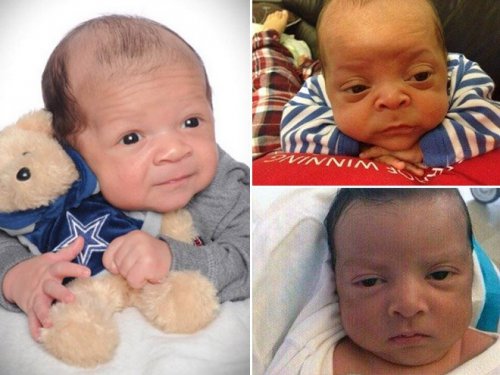 Младенцы, которые выглядят, как взрослые (13 фото)