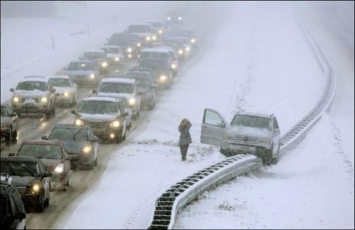 Необычные и впечатляющие аварии и ДТП (23 фото)
