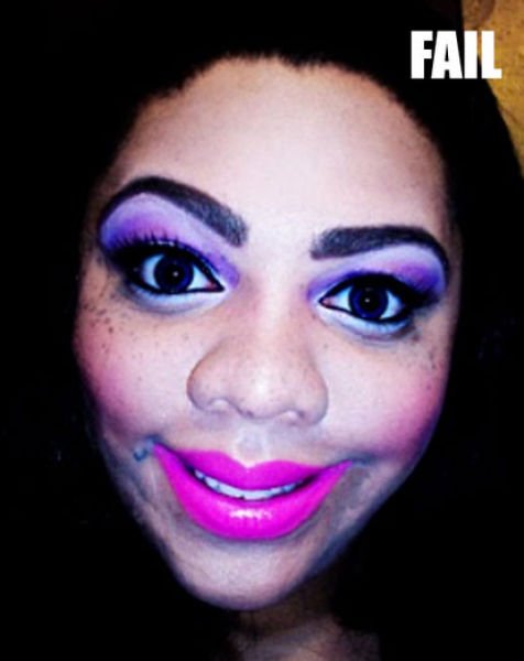 Жертвы макияжа (20 фото)