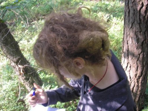 Люди, которым не нужны парикмахерские (18 фото)