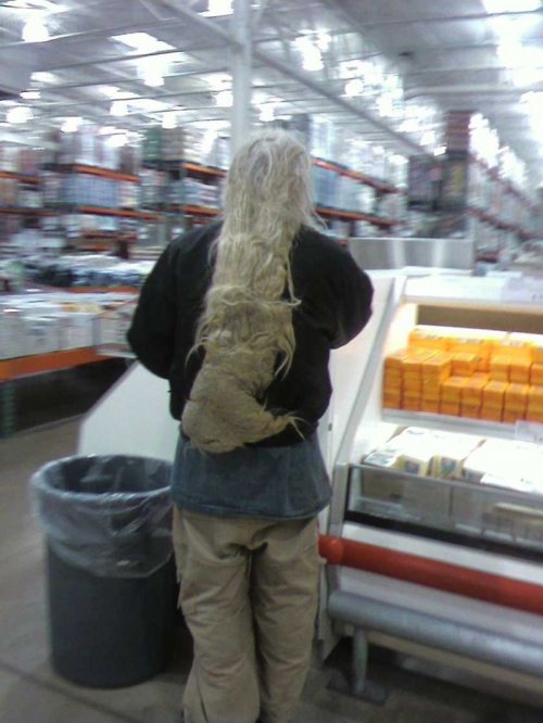 Люди, которым не нужны парикмахерские (18 фото)