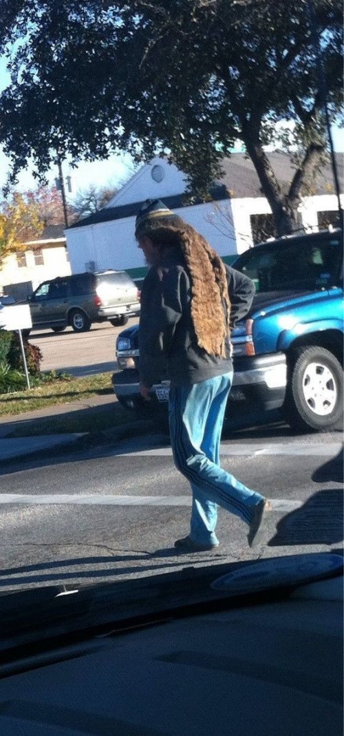 Люди, которым не нужны парикмахерские (18 фото)