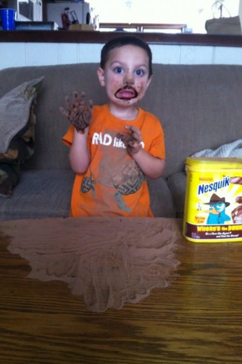 Маленькие детки &mdash; маленькие бедки (16 фото)