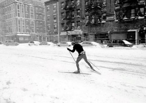 Нью-Йорк под снегом (31 фото)