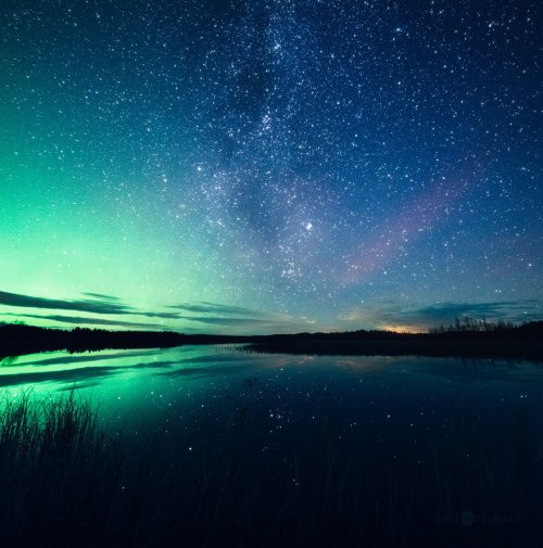 Ночное небо Финляндии через объектив Джони Ньемела (12 фото)