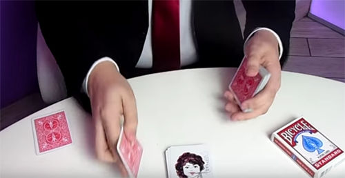 Красивый фокус с картами