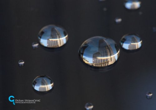 Популярные достопримечательности в каплях дождя глазами Душана Стоянчевича (13 фото)