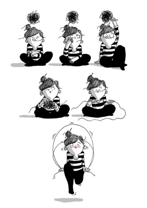 Жизнь девушки в комиксах Агустины Герреро (12 фото) Жизнь девушки в комиксах Агустины Герреро (12 фото)