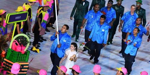 Давид Катоатау: Самый зажигательно танцующий спортсмен на Играх в Рио (2 фото + 4 видео)