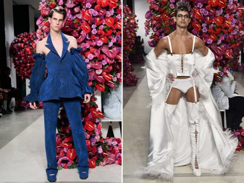 Последние тенденции мужской моды на Неделе моды в Нью-Йорке (12 фото) Последние тенденции мужской моды на Неделе моды в Нью-Йорке (12 фото)