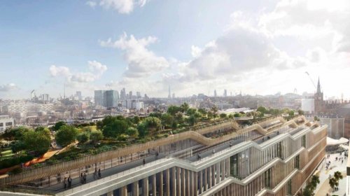 В Лондоне построят новую штаб-квартиру Google с садом и беговой дорожкой на крыше (8 фото)