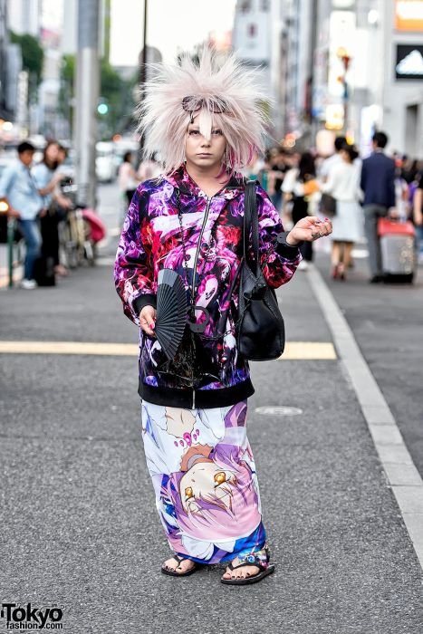 Модники и модницы на улицах Токио (26 фото)