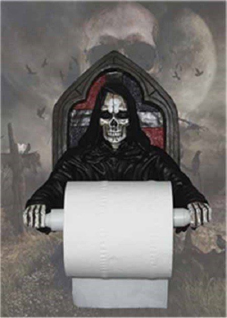 Необычные и прикольные держатели для туалетной бумаги (18 фото) Необычные и прикольные держатели для туалетной бумаги (18 фото)