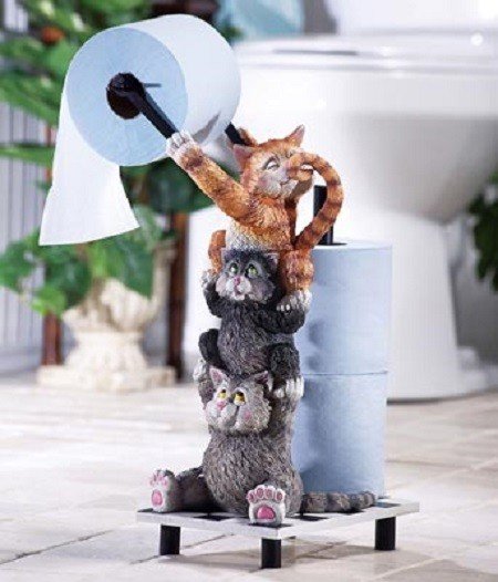 Необычные и прикольные держатели для туалетной бумаги (18 фото) Необычные и прикольные держатели для туалетной бумаги (18 фото)