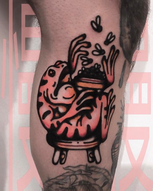 Татуировки Андреи Раудино, вдохновлённые японской и поп-культурой (27 фото)