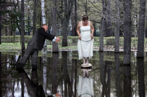 Свадебные фотографии, которые можно было не делать (19 фото)